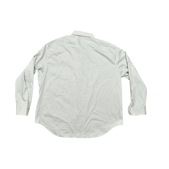 Calvin Klein Gray Shirt 3XL Long Sleeve Infinite Non Iron Slim Fit Stretch - Picture 2 of 8